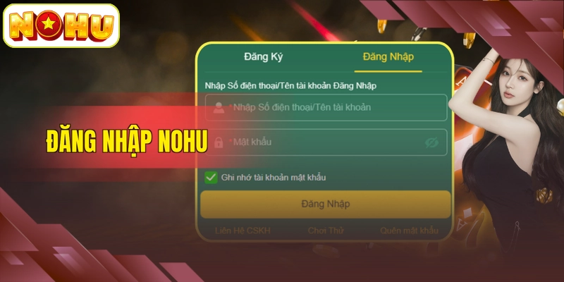 Đăng nhập NOHU