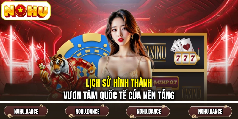 Lịch sử hình thành vươn tầm quốc tế của nền tảng